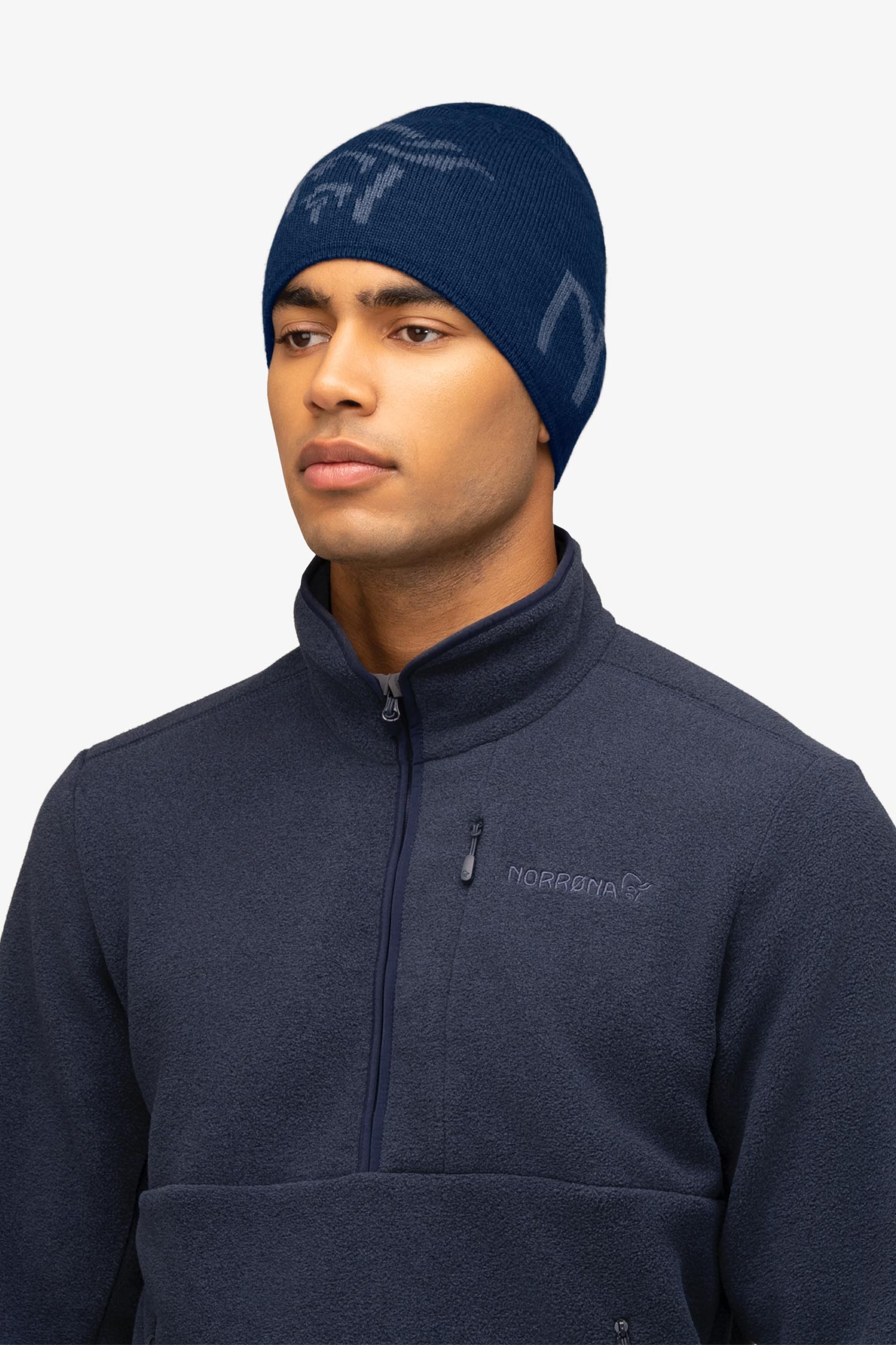 29 merinoull logo Beanie | フルマークスストア-北欧アウトドア用品