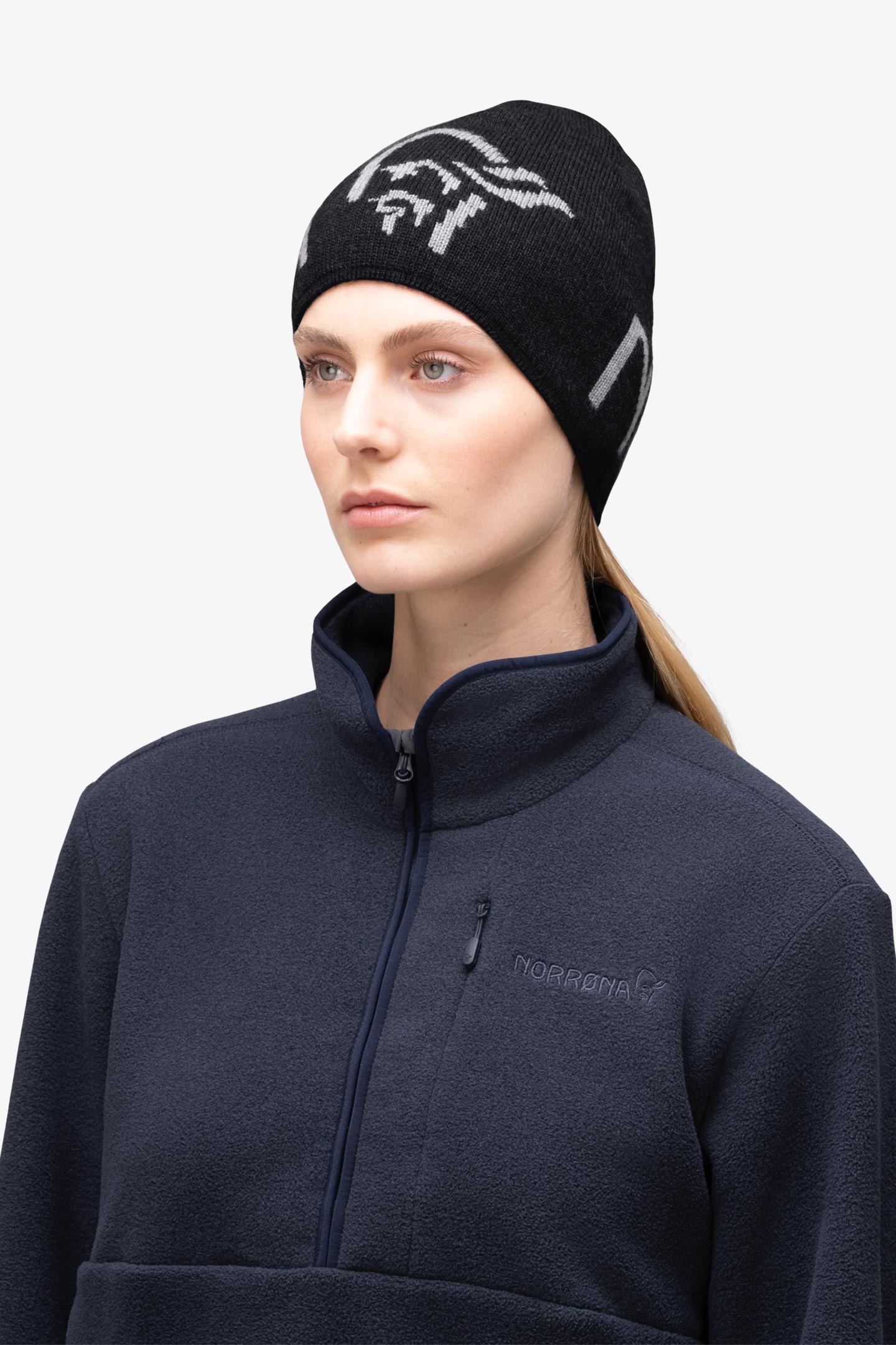29 merinoull logo Beanie | フルマークスストア-北欧アウトドア