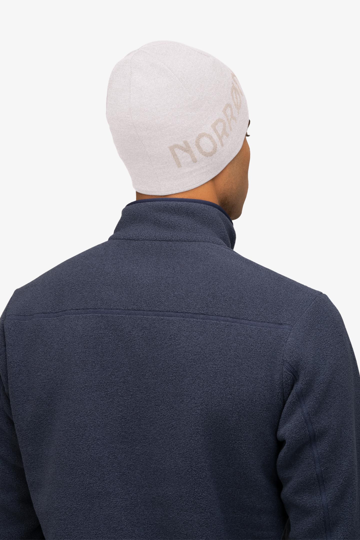 29 light merinoull logo Beanie | フルマークスストア-北欧アウトドア