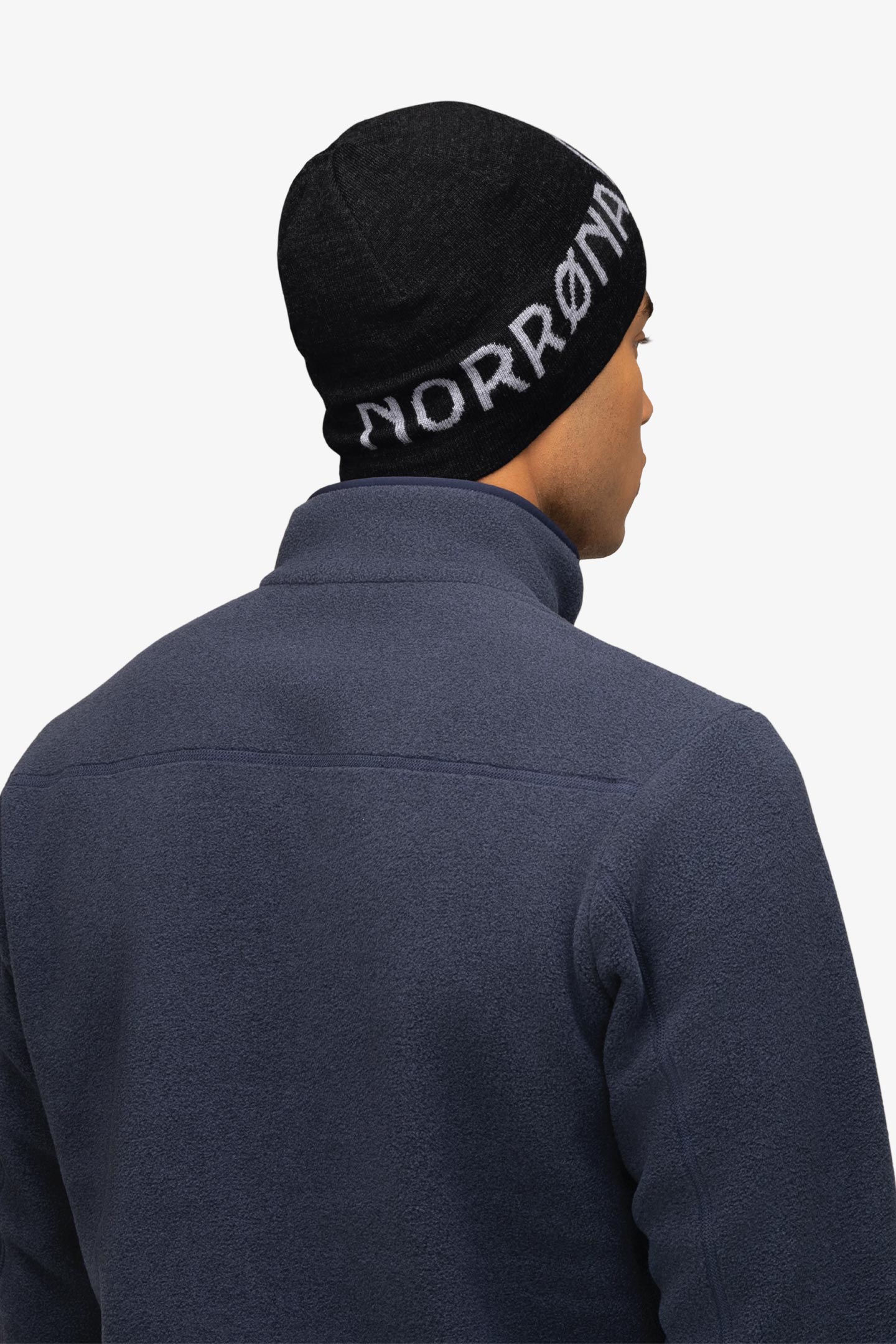 29 light merinoull logo Beanie | フルマークスストア-北欧