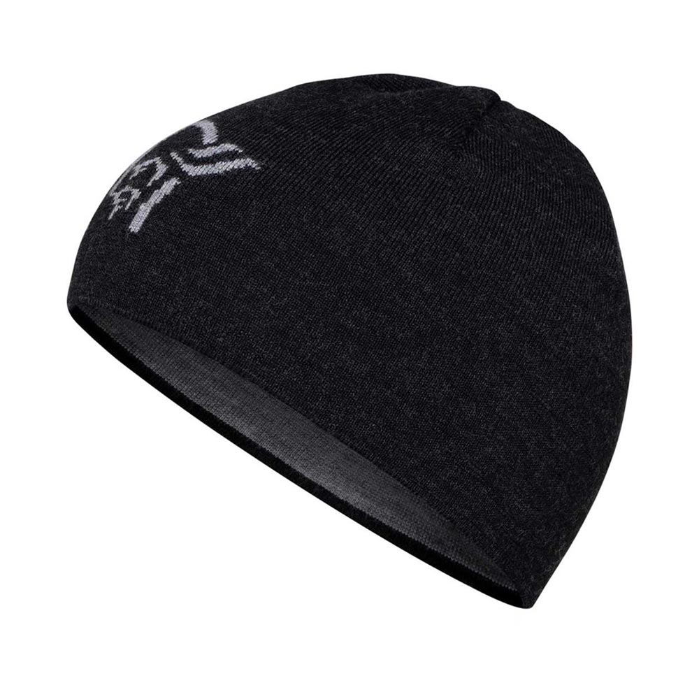 /29 light merinoull logo Beanie