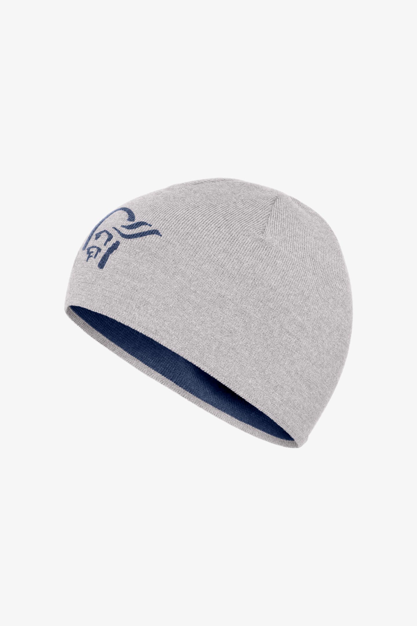 29 light merinoull logo Beanie | フルマークスストア-北欧アウトドア