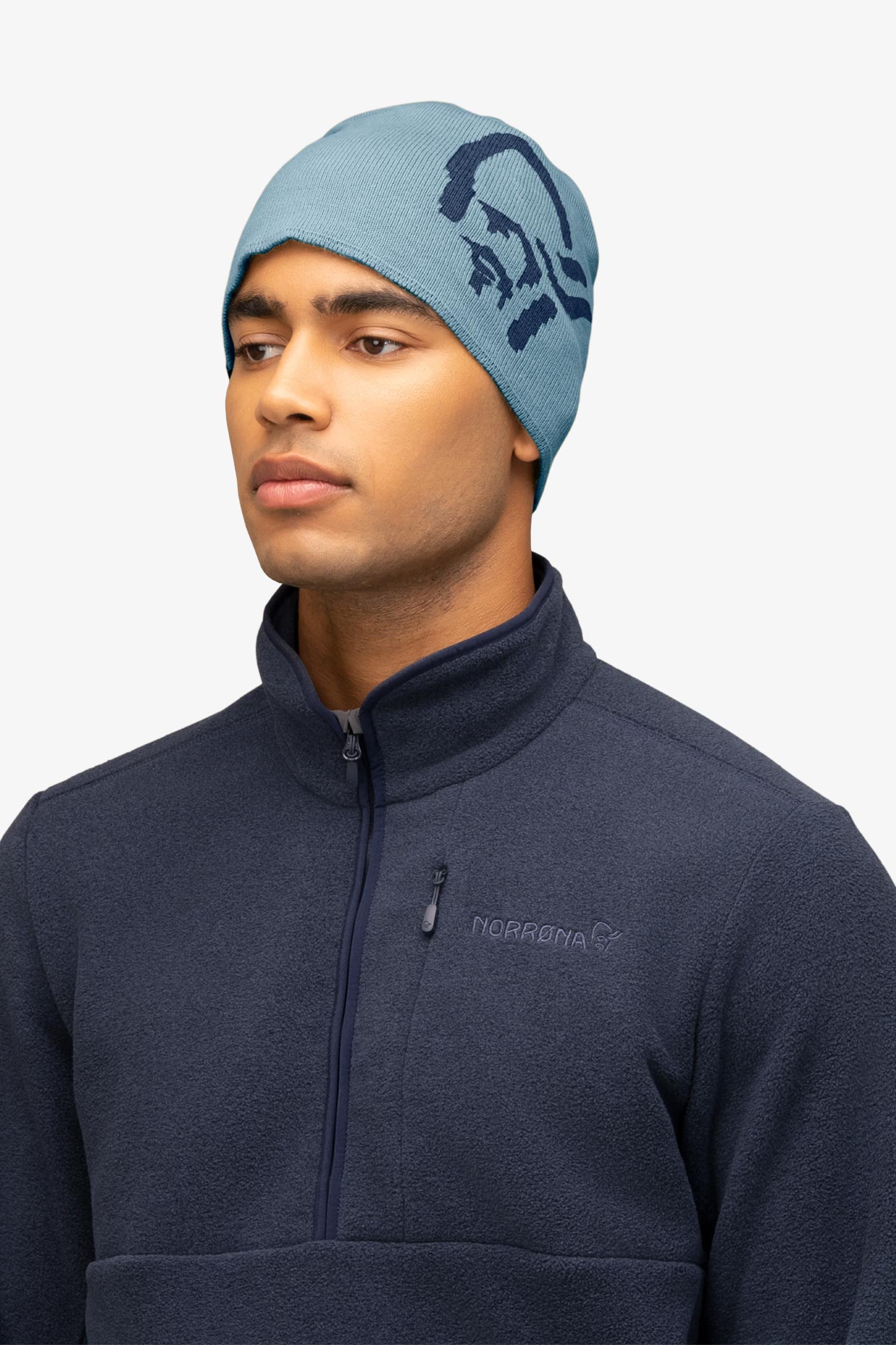 29 mid cotton logo Beanie | フルマークスストア-北欧アウトドア用品