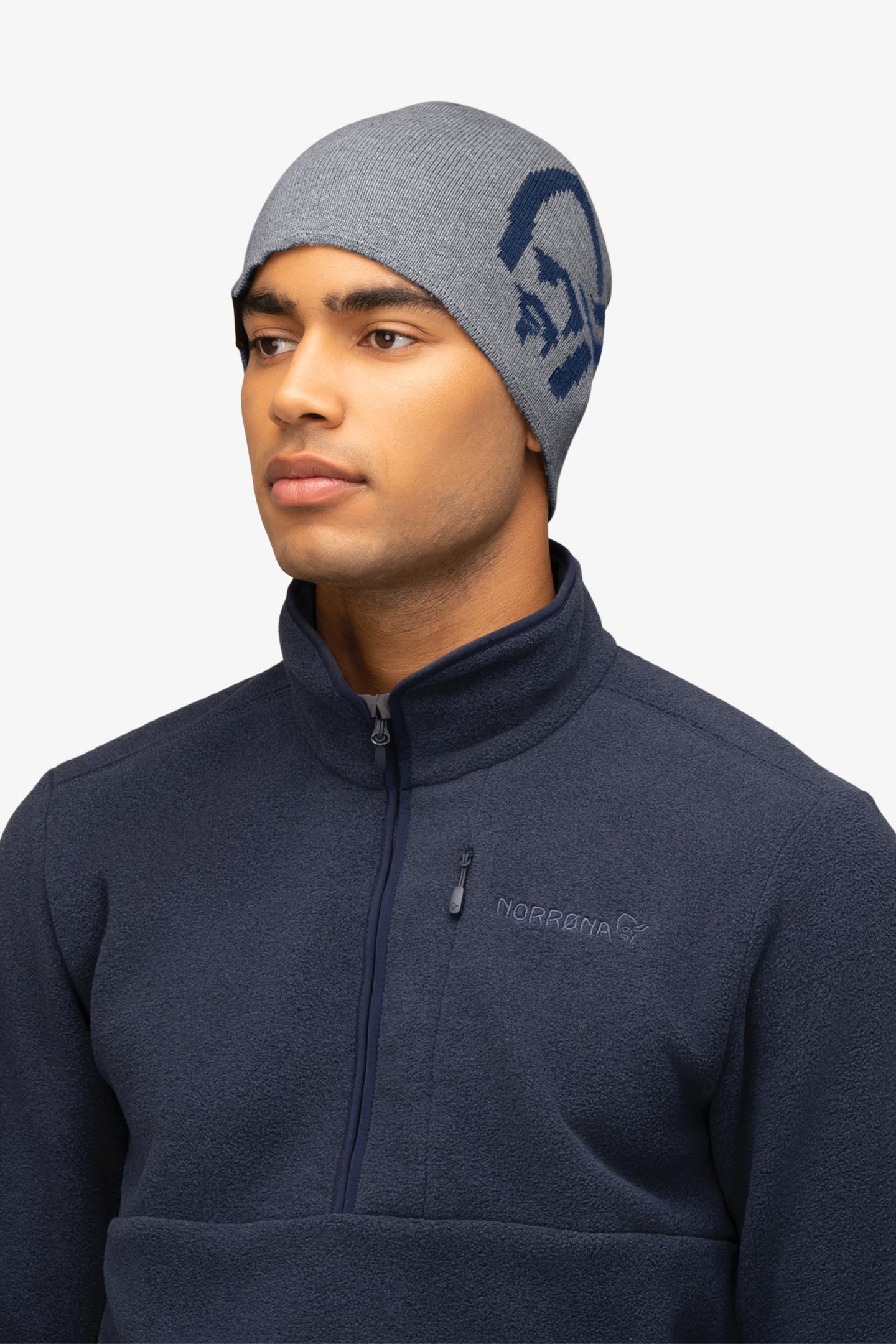 29 mid cotton logo Beanie | フルマークスストア-北欧アウトドア用品