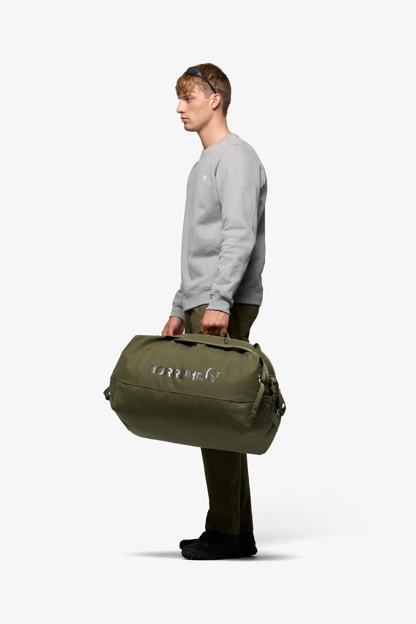 NORRØNA 70L ボストンバッグ オリーブグリーン norrona 70L Duffel Bag | フルマークスストア-北欧アウトドア用品