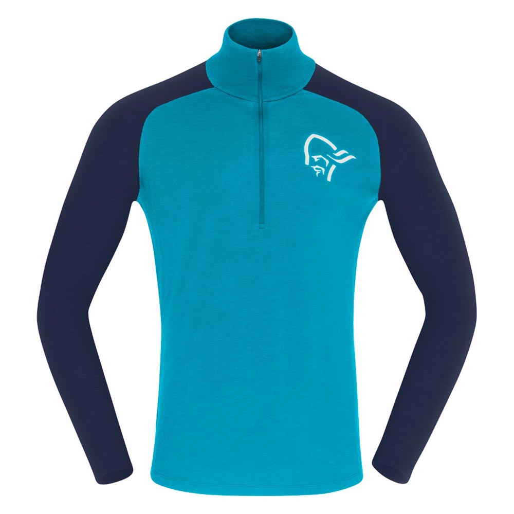 norrona pureUll Zip Neck (M)