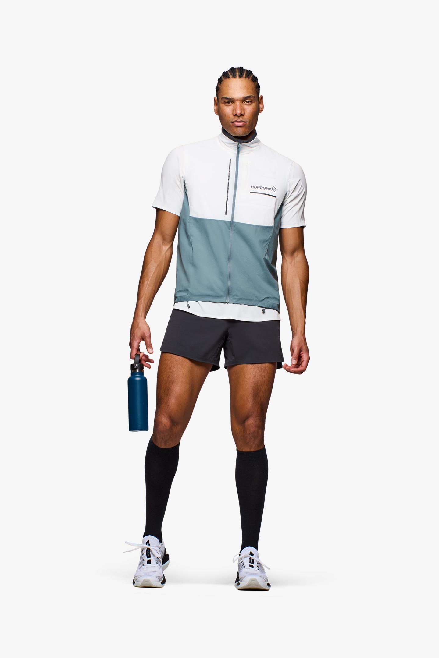 新品未使用Norronaノローナ★ZipInVestジップベスト国内正規品 Men's S グリーン系】 Norrona ( ノローナ ) リンゲン アルファ