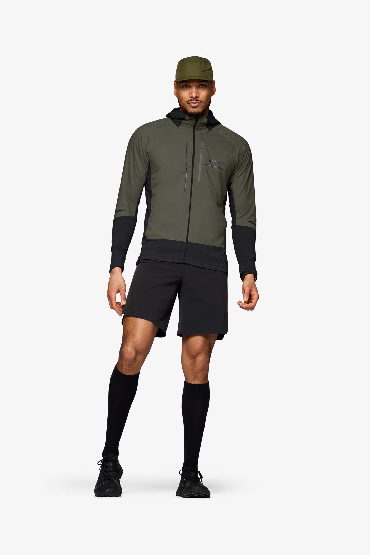 専用　マークアンドロナ　カモフラージュチェックブルゾン　貴重サイズ MARK & LONA（マークアンドロナ）の「MARK&LONA/マークアンドロ