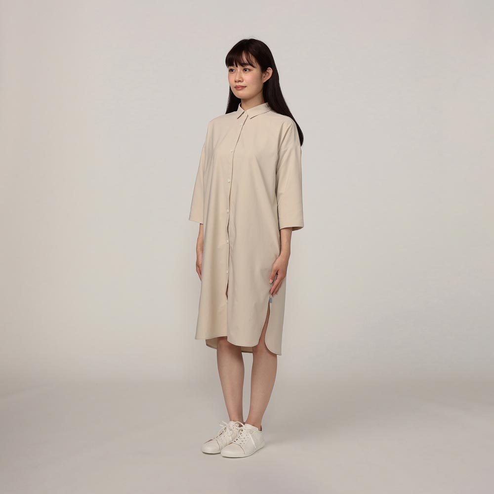 フーディニ Route Shirt Dress  XS