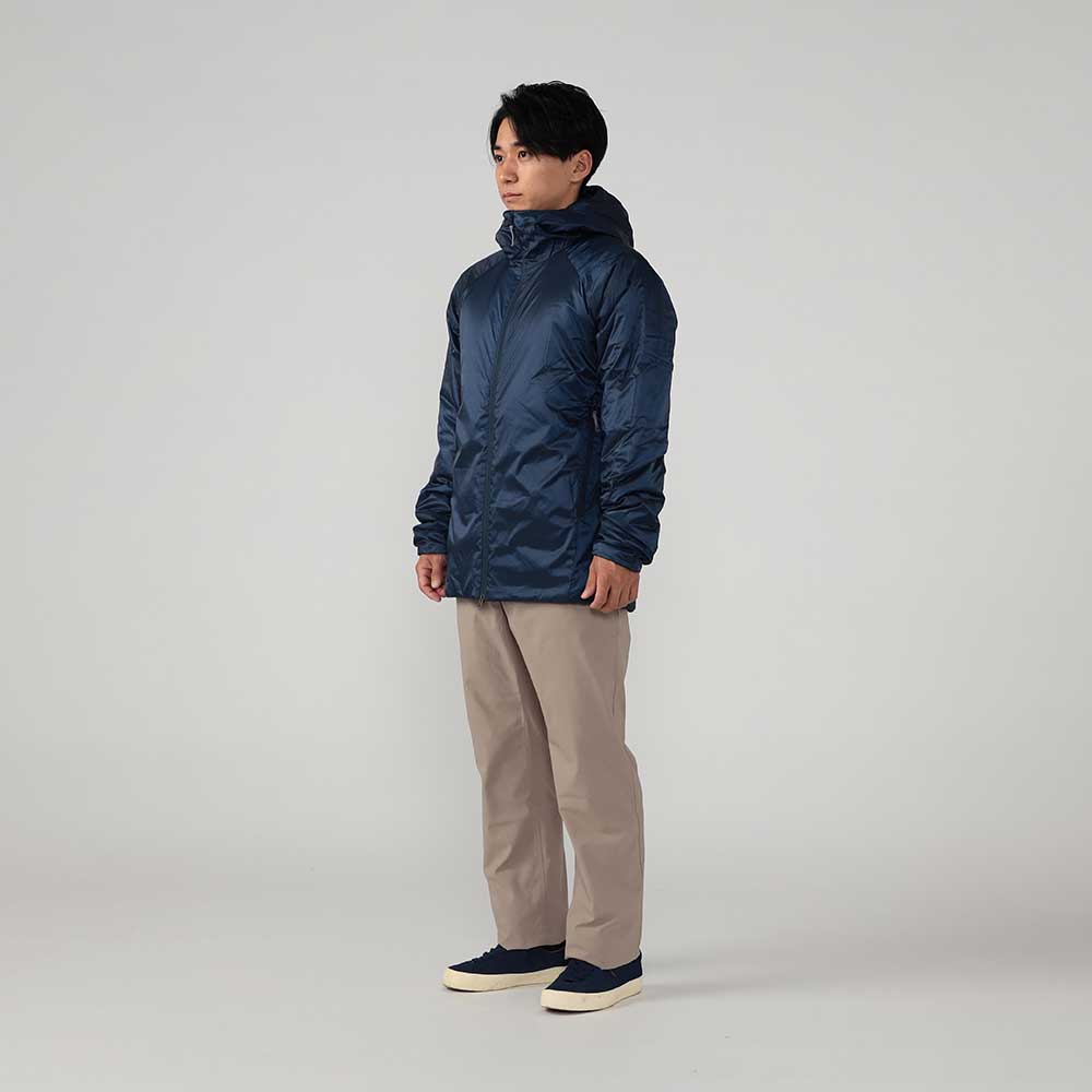 M ノースフェイス M'S LIGHT DOWN JACKET ネイビーオスモのMサイズ