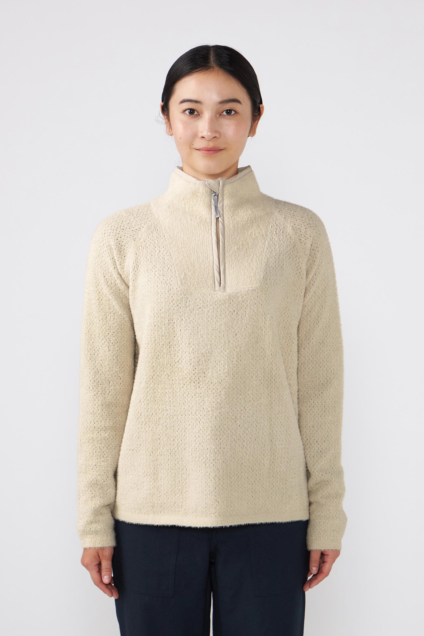 HOUDINI ベージュ ハーフジップジャケット Ws Lykan Half Zip | フルマークスストア-北欧アウトドア用品,NORRONA