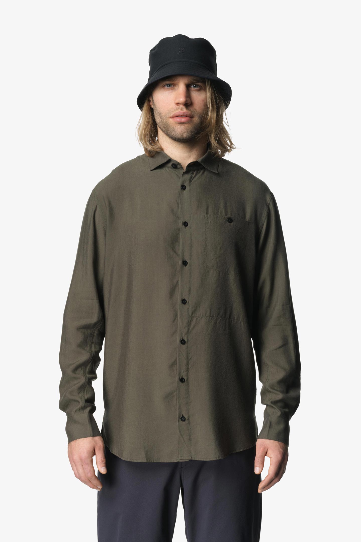 トップス HOUDINI Ms Tree Longsleeve shirt BLACK Ms-Tree-Longsleeve-Shirt_True-