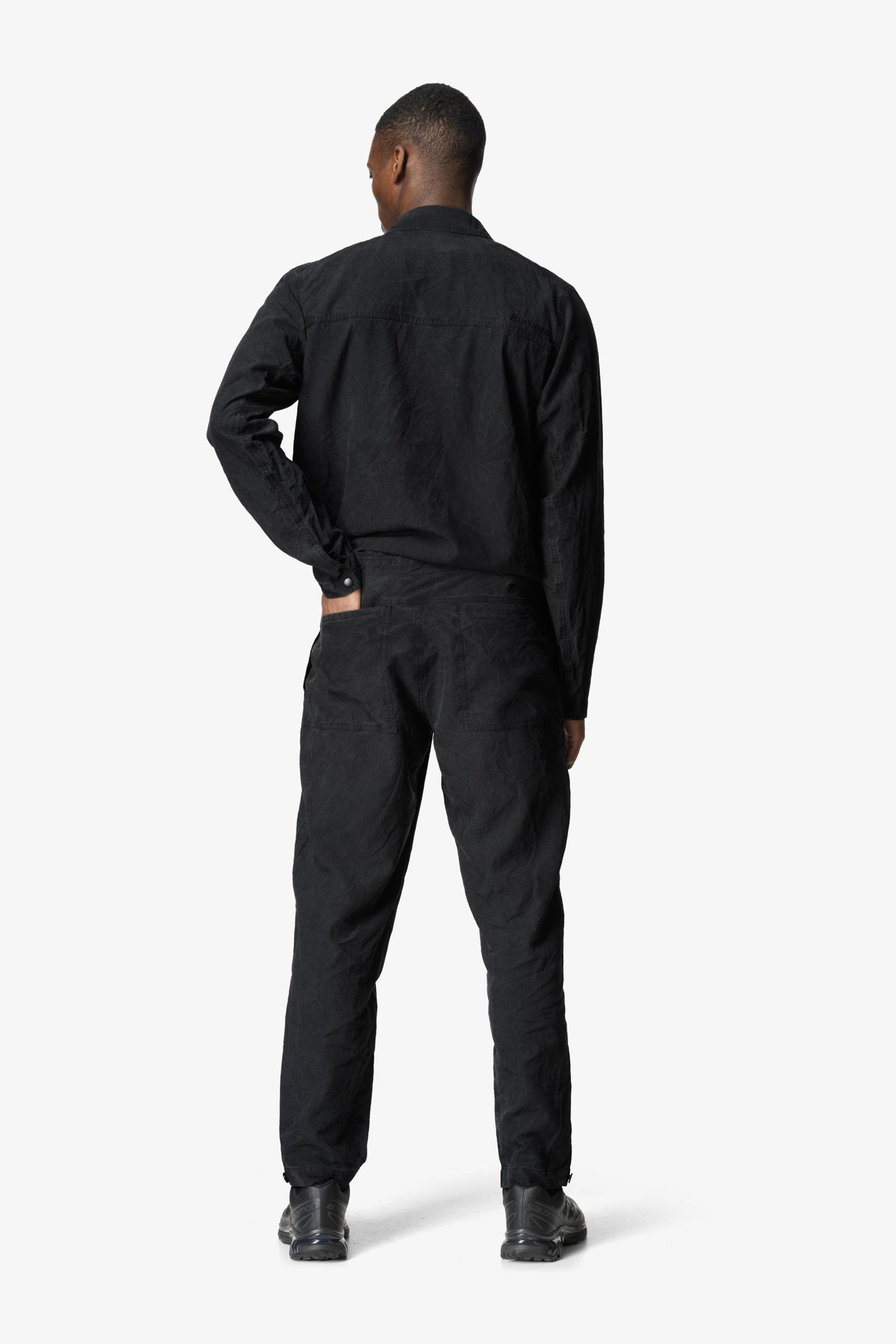 パンツ mariru Elastic Pant - Fox Superfine Merino Check, Rust/Dark Brown – evan