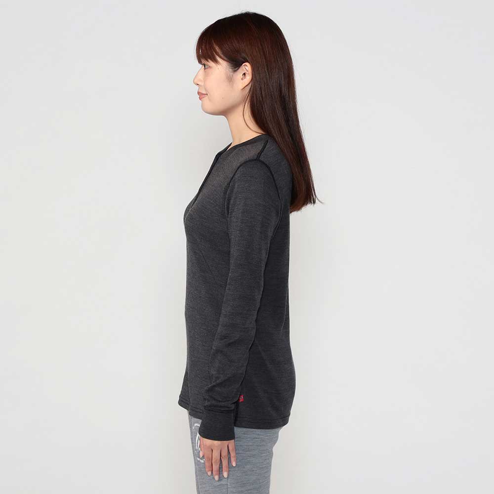 WARMWOOL GRANDAD SHIRT WOMAN | フルマークスストア-北欧
