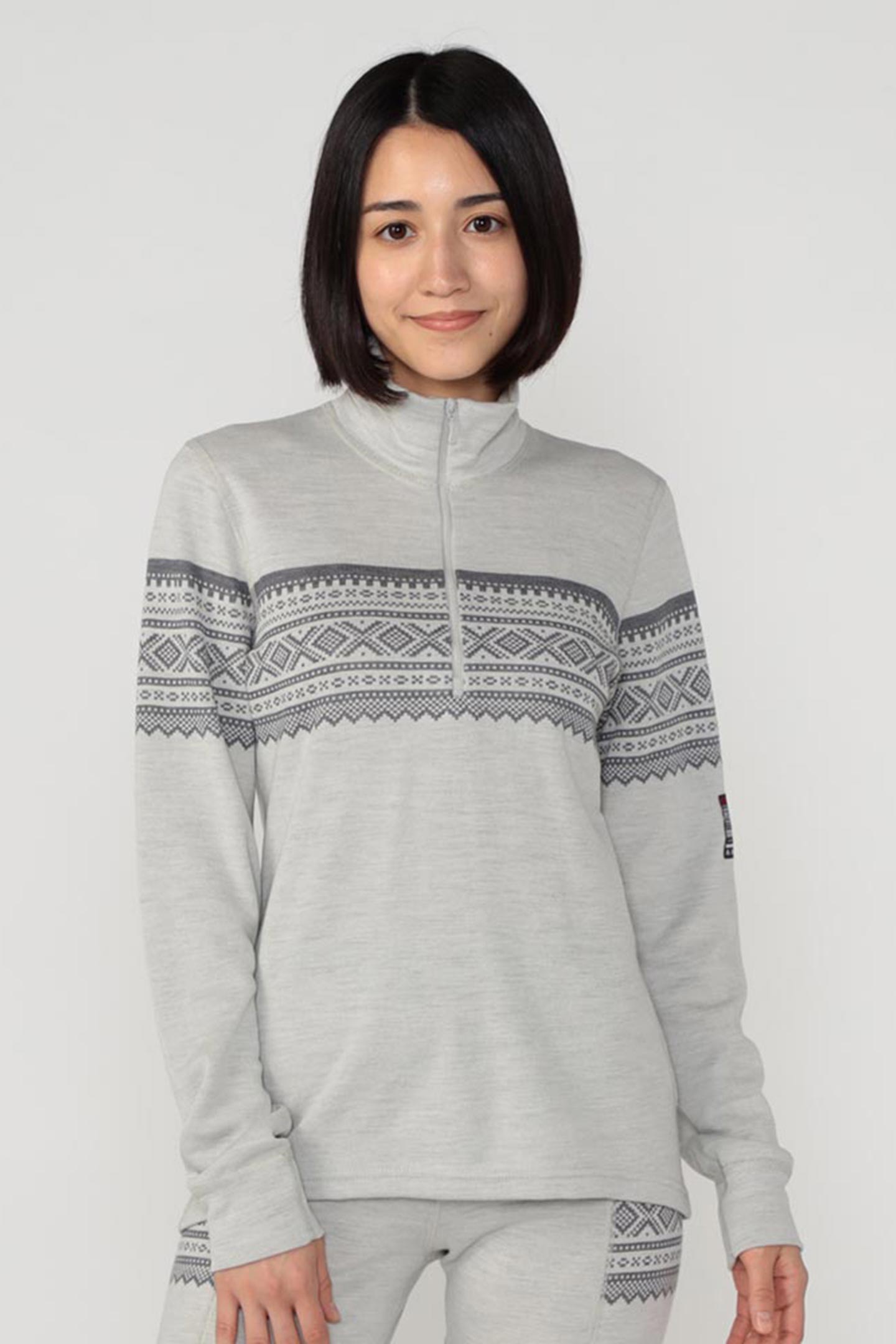 DESIGNWOOL MARIUS MOCK NECK WOMAN | フルマークスストア-北欧