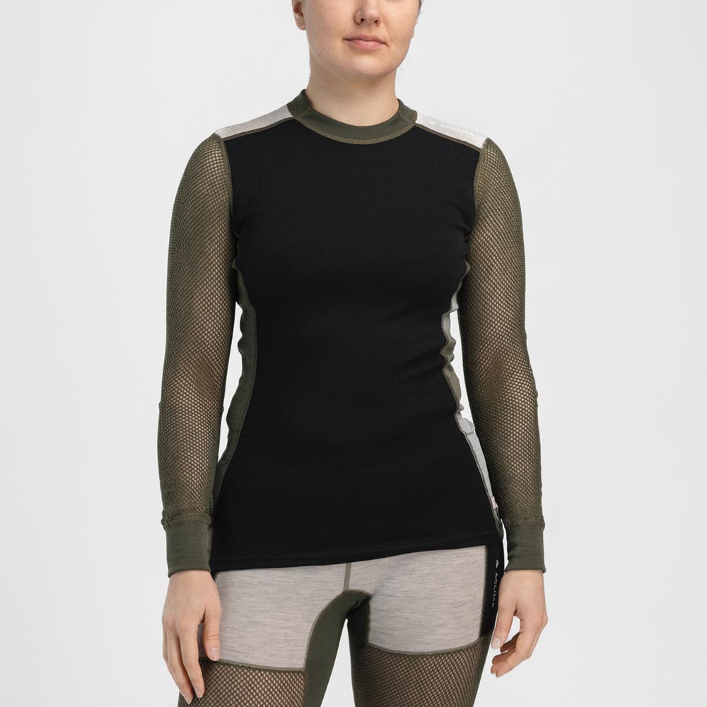 WOOLNET HYBRID CREW NECK WOMAN | フルマークスストア-北欧