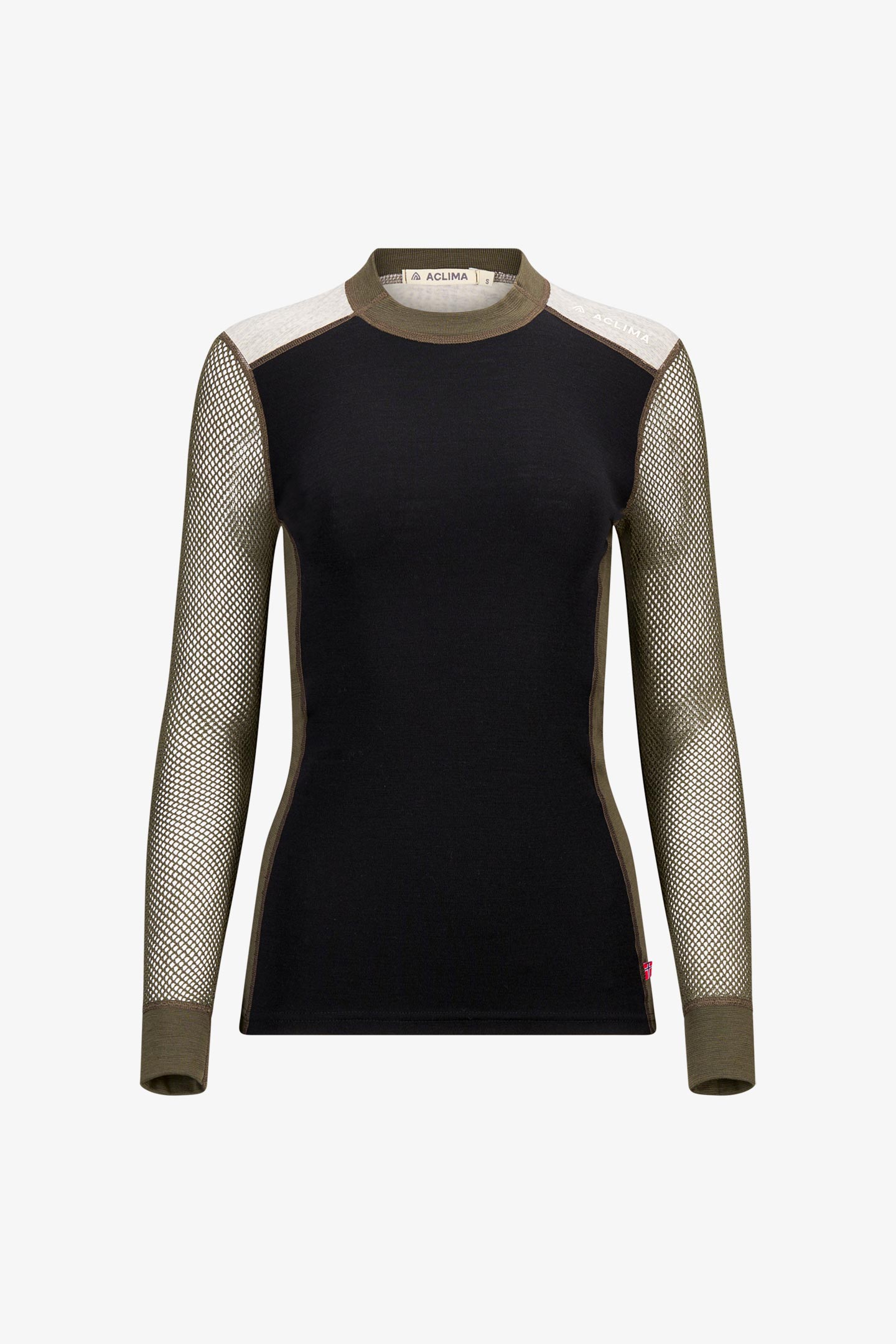 WOOLNET HYBRID CREW NECK WOMAN | フルマークスストア-北欧アウトドア