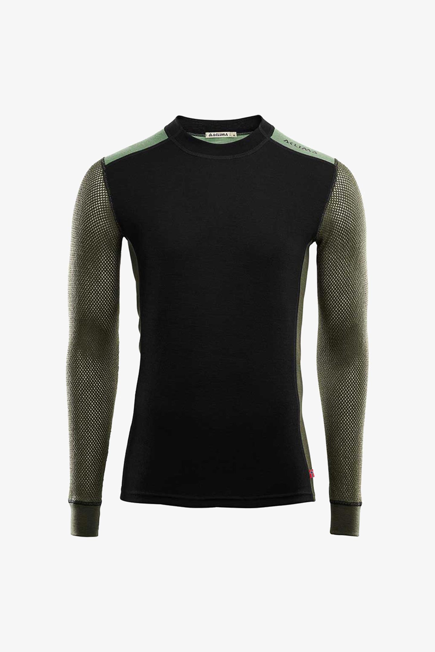 WOOLNET HYBRID CREW NECK | フルマークスストア-北欧アウトドア