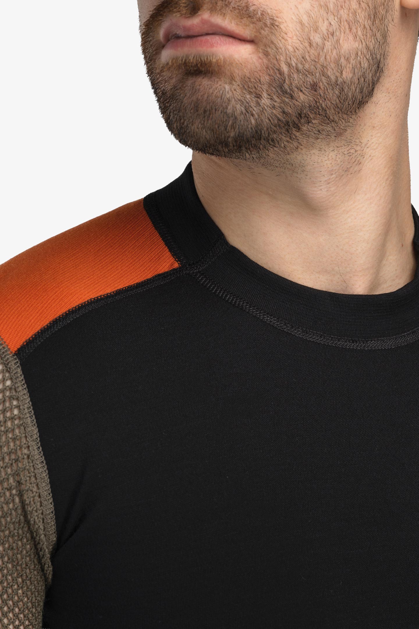 WOOLNET HYBRID CREW NECK | フルマークスストア-北欧アウトドア