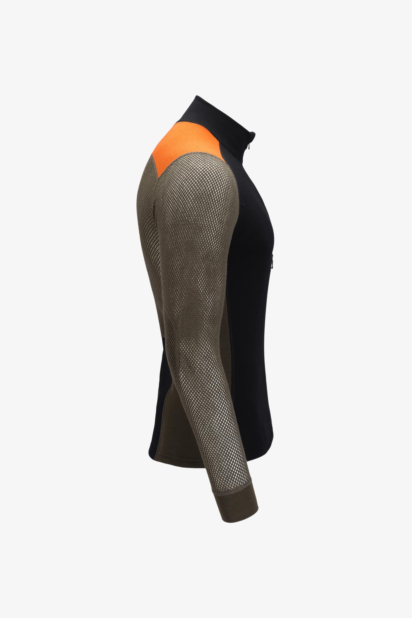 WOOLNET HYBRID MOCK NECK | フルマークスストア-北欧アウトドア