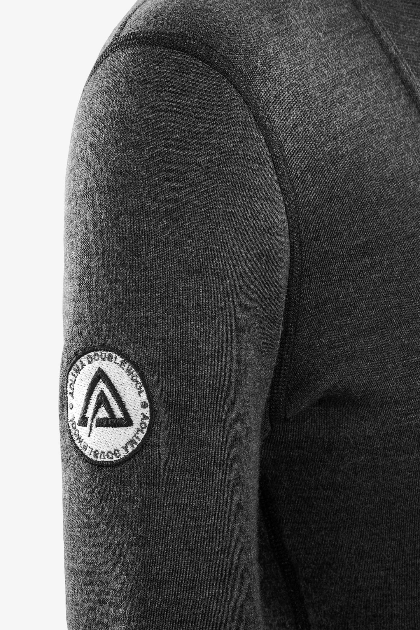 DOUBLEWOOL POLO ZIP WOMAN | フルマークスストア-北欧アウトドア用品