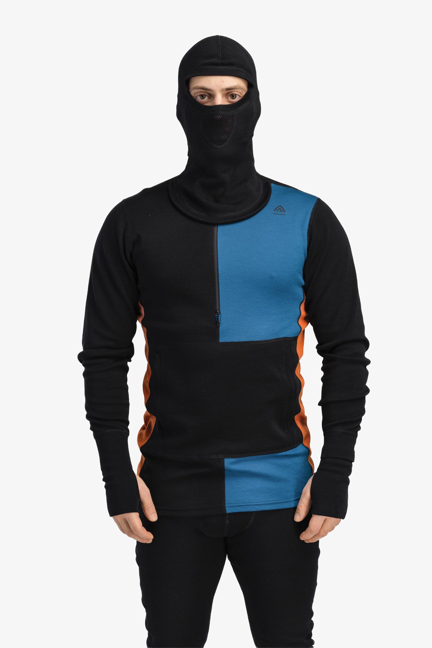 WARMWOOL HOOD SWEATER W/ZIP | フルマークスストア-北欧アウトドア