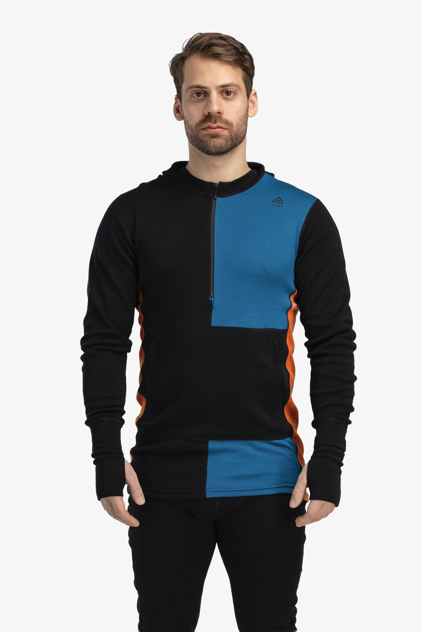WARMWOOL HOOD SWEATER W/ZIP | フルマークスストア-北欧アウトドア 