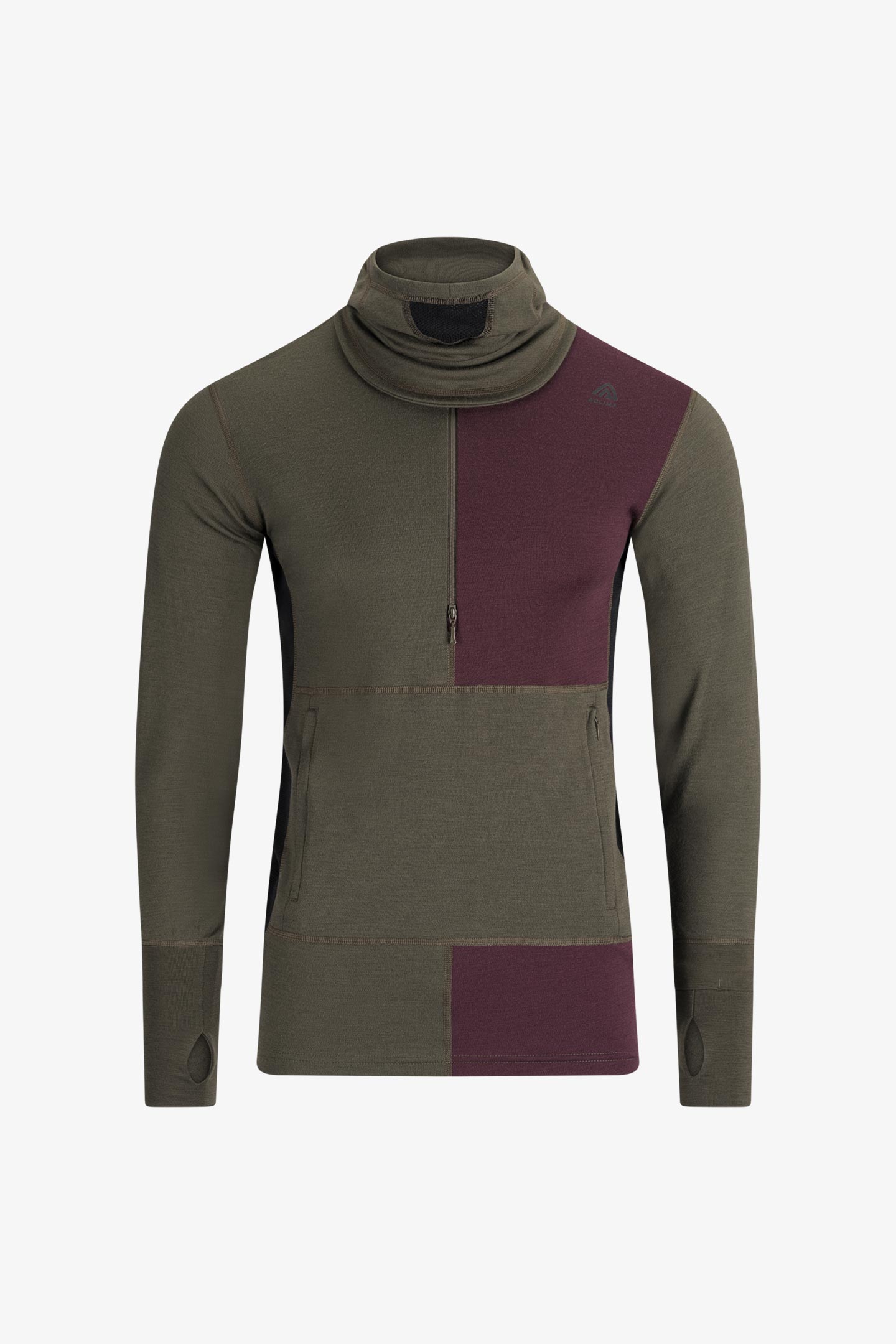 WARMWOOL HOOD SWEATER W/ZIP | フルマークスストア-北欧アウトドア
