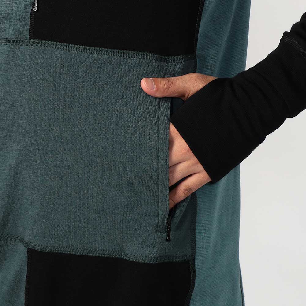 WARMWOOL HOOD SWEATER W/ZIP | フルマークスストア-北欧