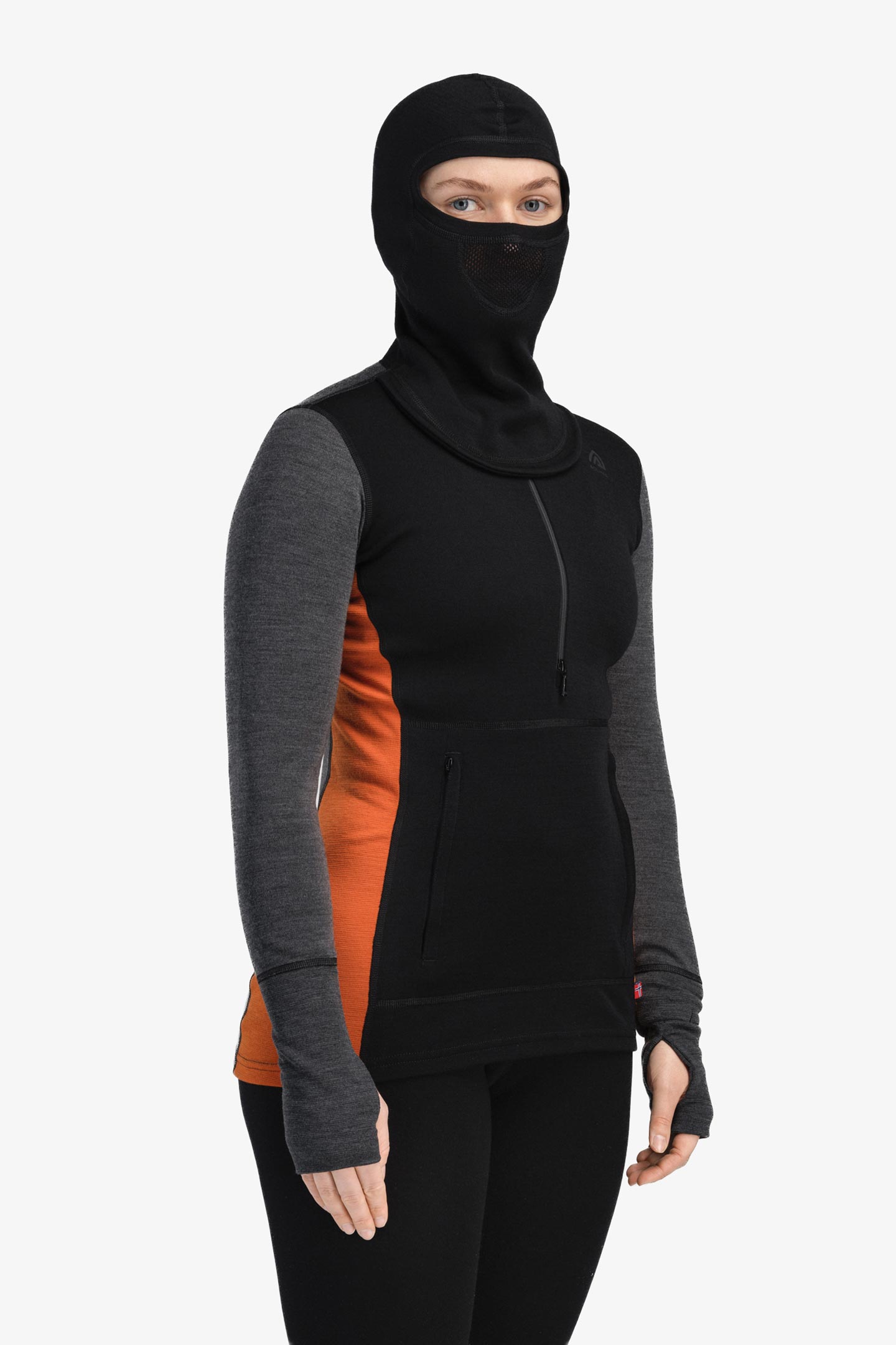 レディースウェア MARK & LONA Face Merino Sweater MARK & LONA