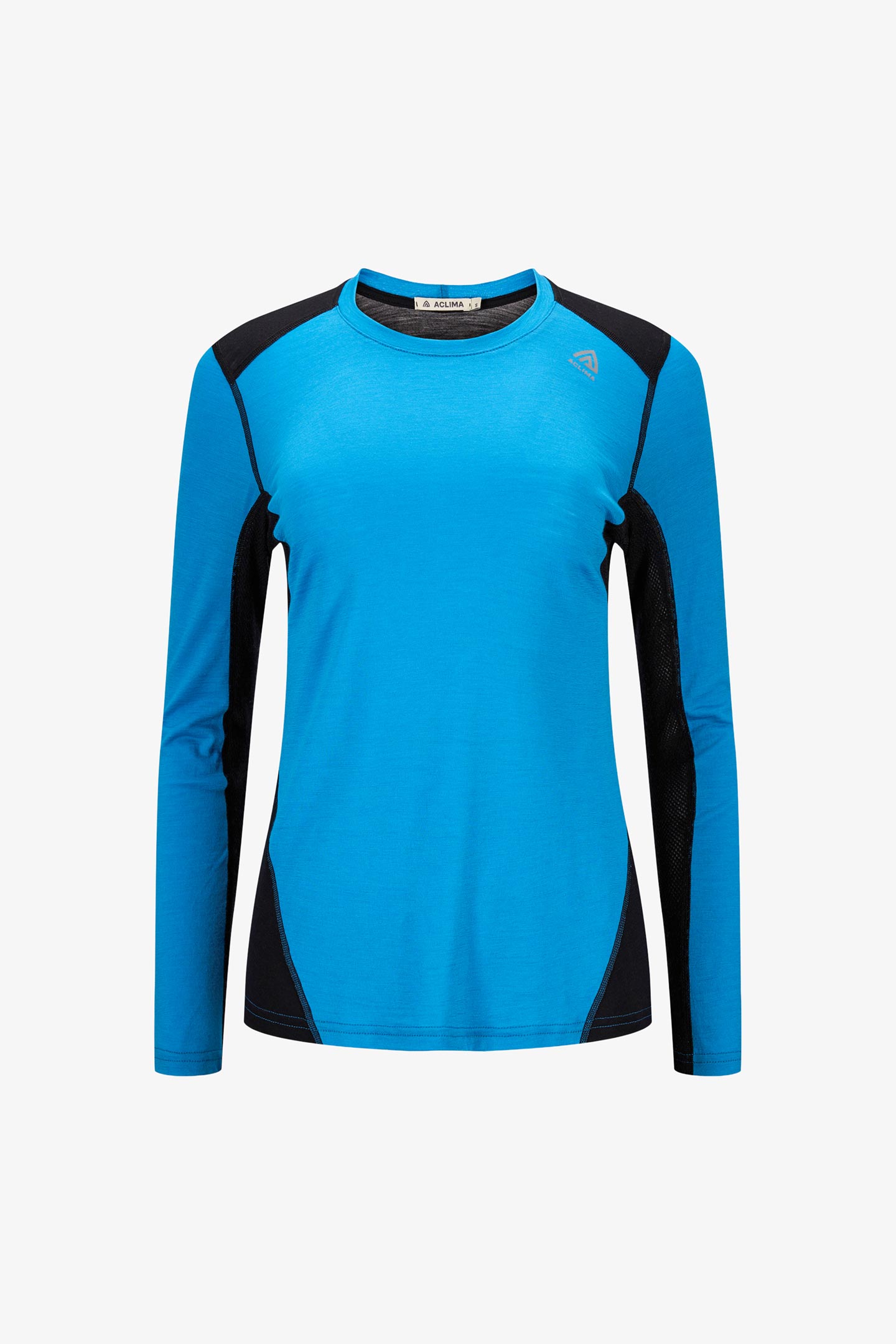 (ライトブルー) RING FINGER LONG T-SHIRT LIGHTWOOL SPORTS T-SHIRT WOMAN | フルマークスストア-北欧