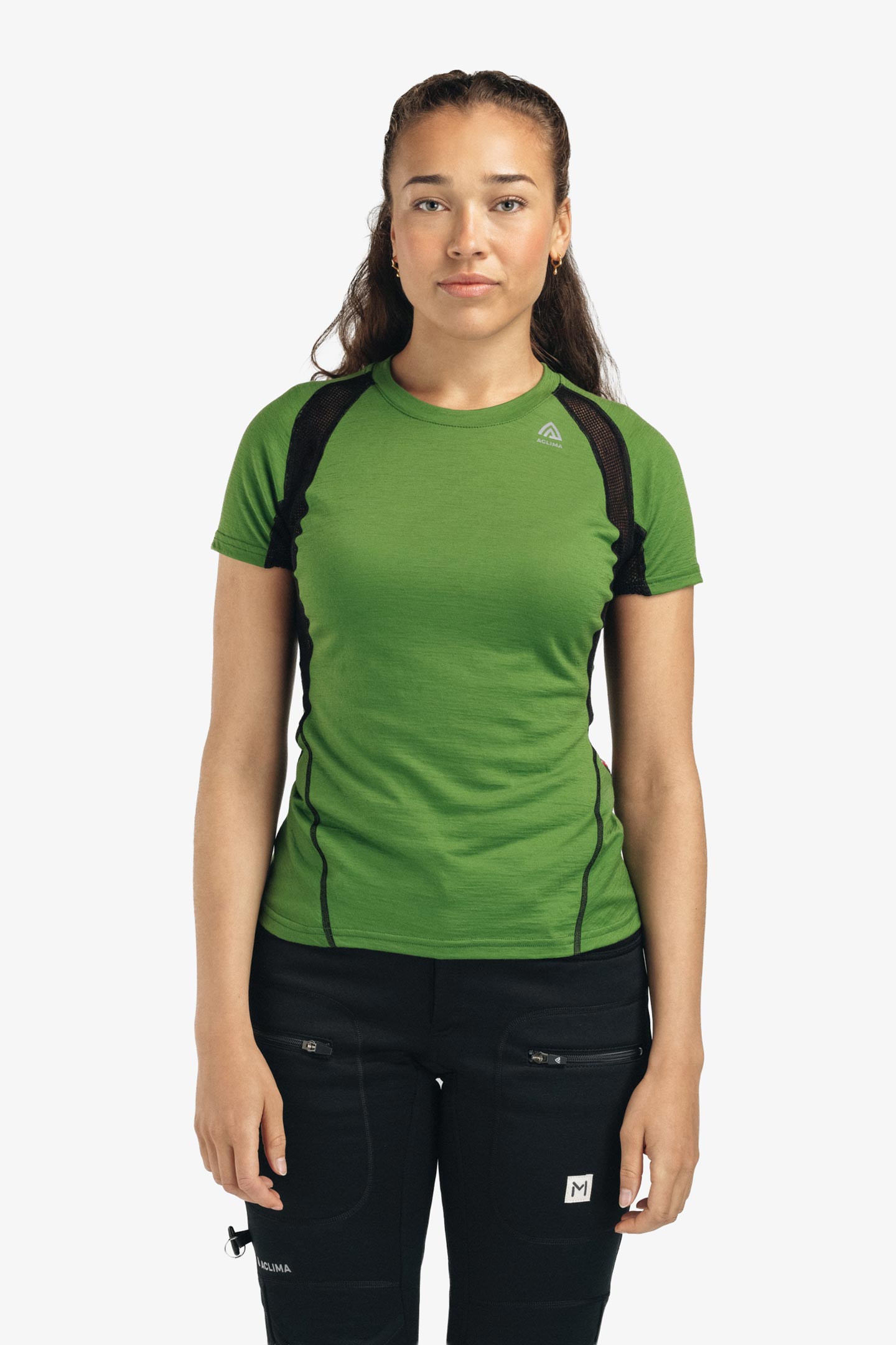Batten SPORTSWEAR USA製 花柄 シャツ XS相当 ブルー系 LIGHTWOOL SPORTS T-SHIRT WOMAN | フルマークスストア-北欧