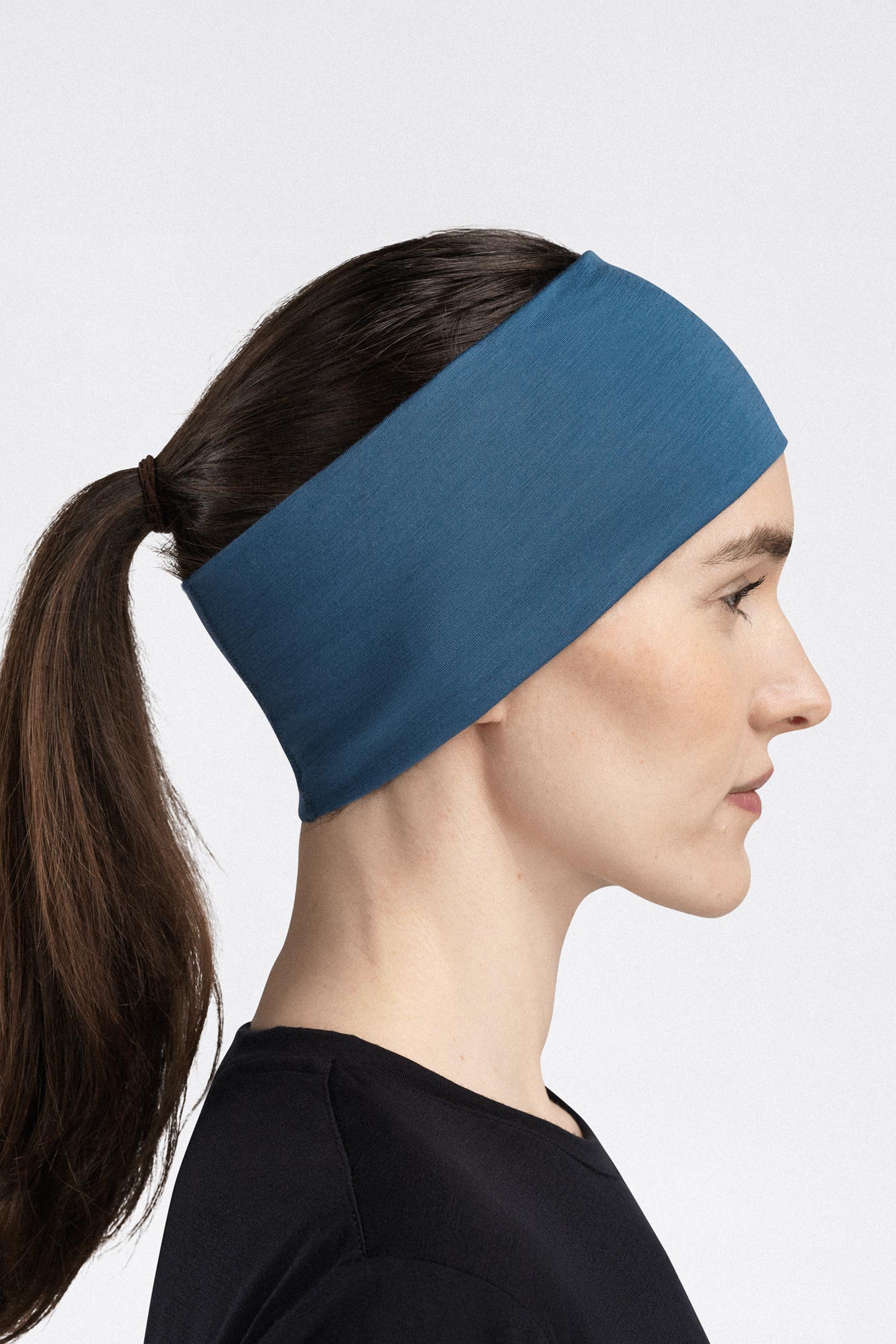 【新品未使用】 kinema knit hair band 【ネイビー】 LIGHTWOOL HEADBAND | フルマークスストア-北欧アウトドア用品,NORRONA