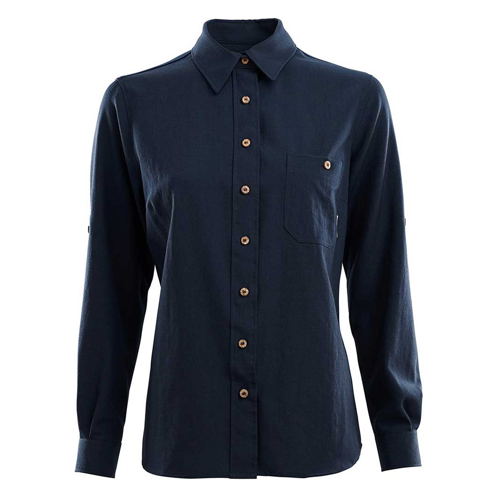 LEISUREWOOL WOVEN WOOL SHIRT | フルマークスストア-北欧