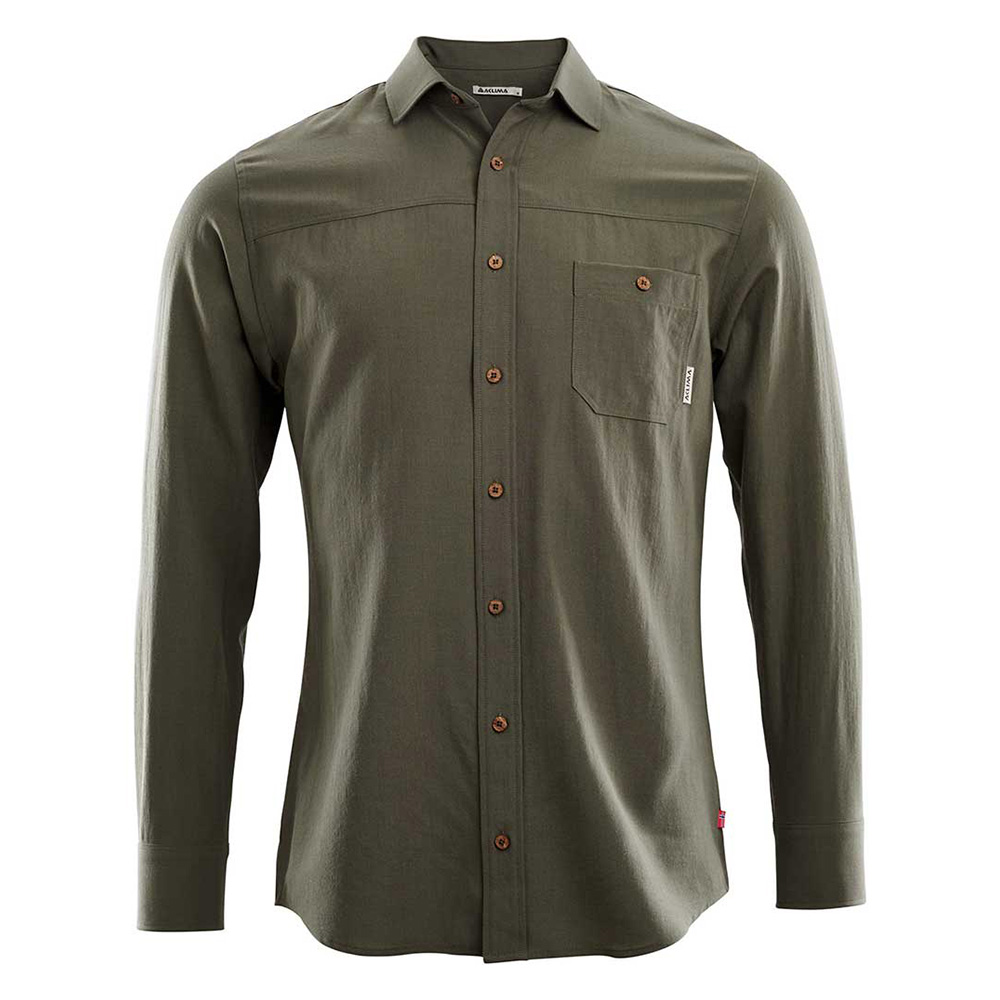 LEISUREWOOL WOVEN WOOL SHIRT