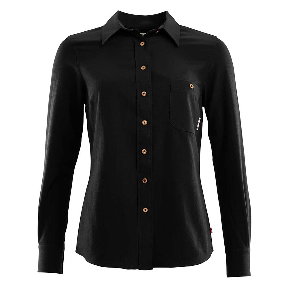 LEISUREWOOL WOVEN WOOL SHIRT WOMAN