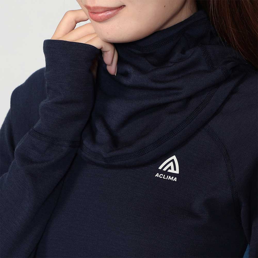 WARMWOOL HOOD SWEATER WOMAN | フルマークスストア-北欧