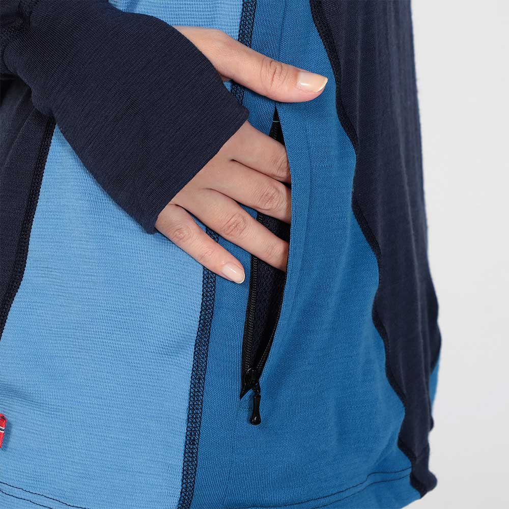 WARMWOOL HOOD SWEATER WOMAN | フルマークスストア-北欧