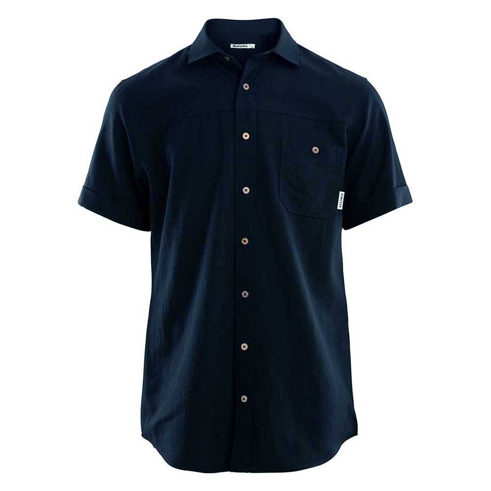 LEISUREWOOL WOVEN SHORT SLEEVE SHIRT