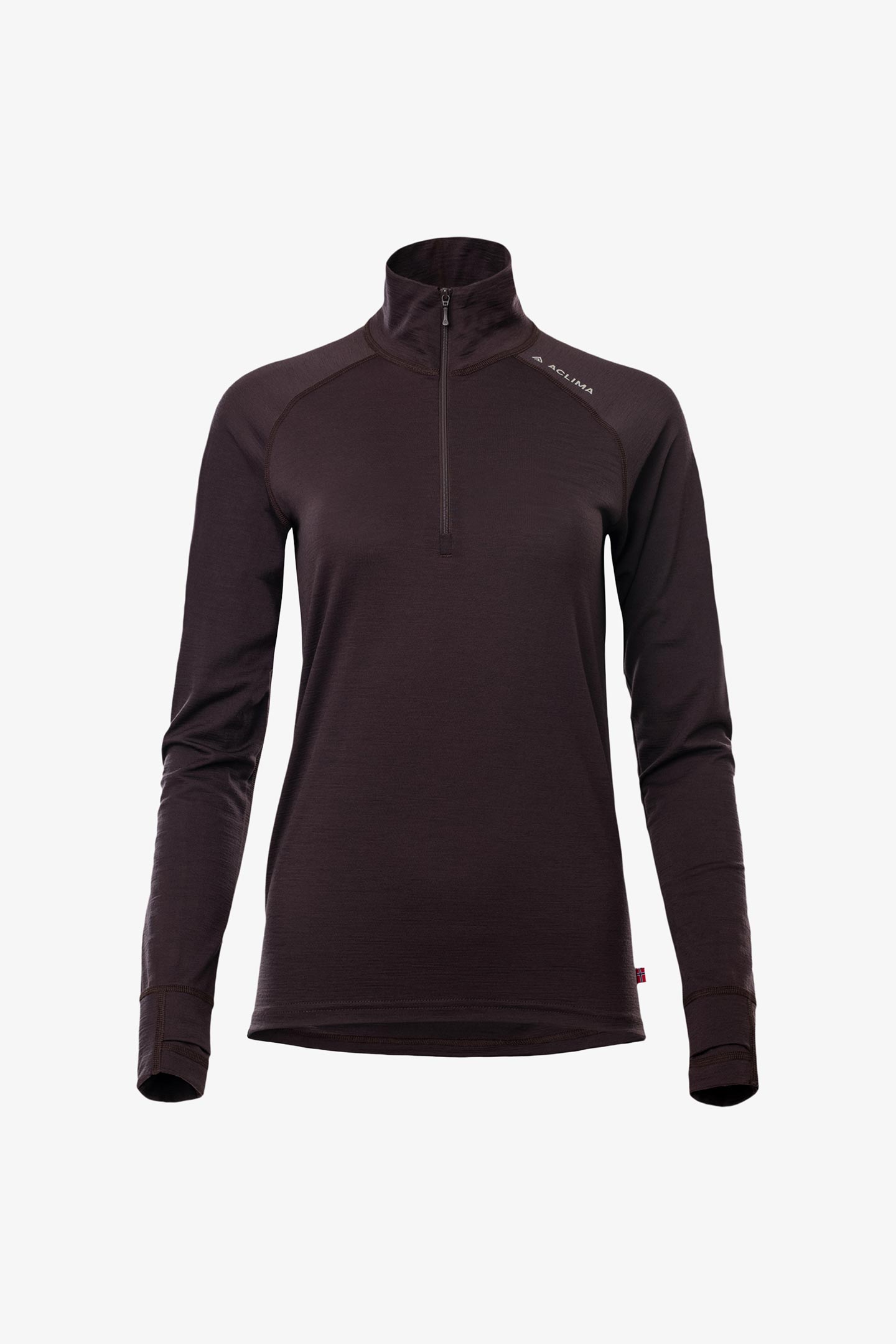 LIGHTWOOL 180 POLO W/ZIP WOMAN | フルマークスストア-北欧アウトドア