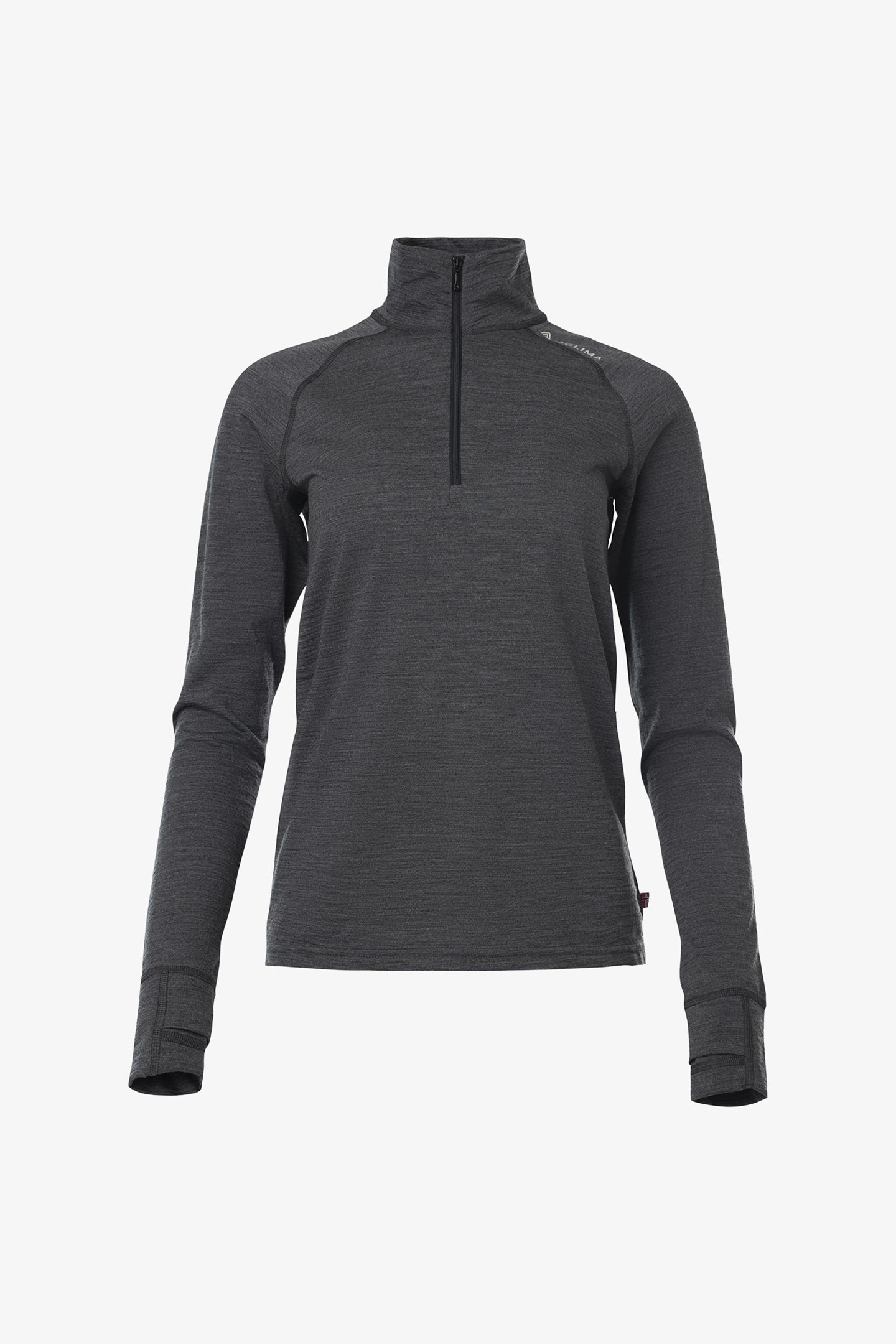 LIGHTWOOL 180 POLO W/ZIP WOMAN | フルマークスストア-北欧アウトドア