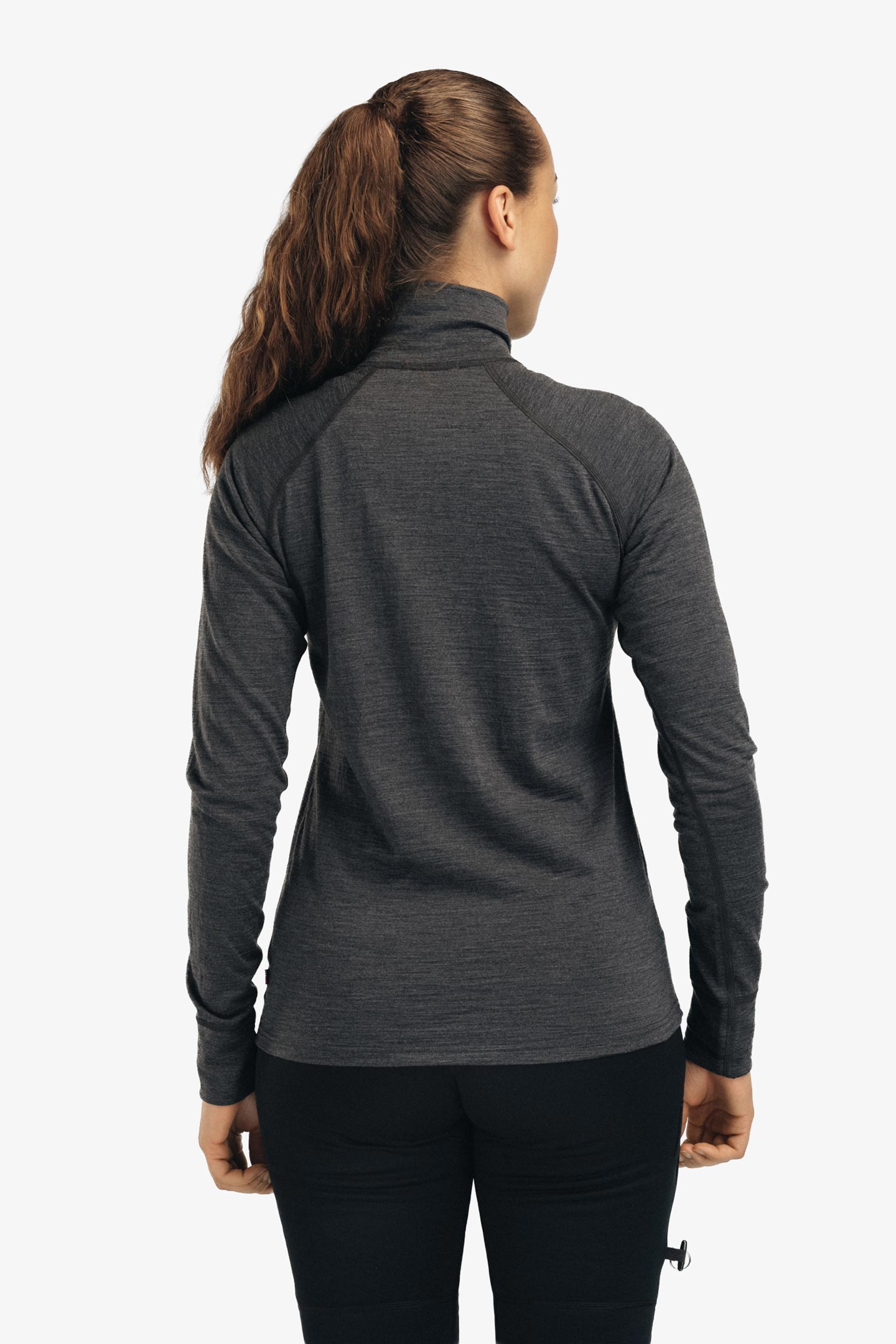 LIGHTWOOL 180 POLO W/ZIP WOMAN | フルマークスストア-北欧アウトドア