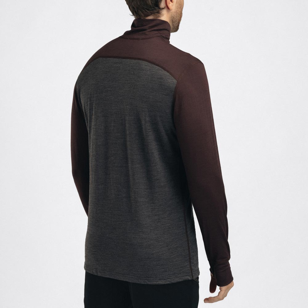 LIGHTWOOL 180 POLO W/ZIP | フルマークスストア-北欧アウトドア