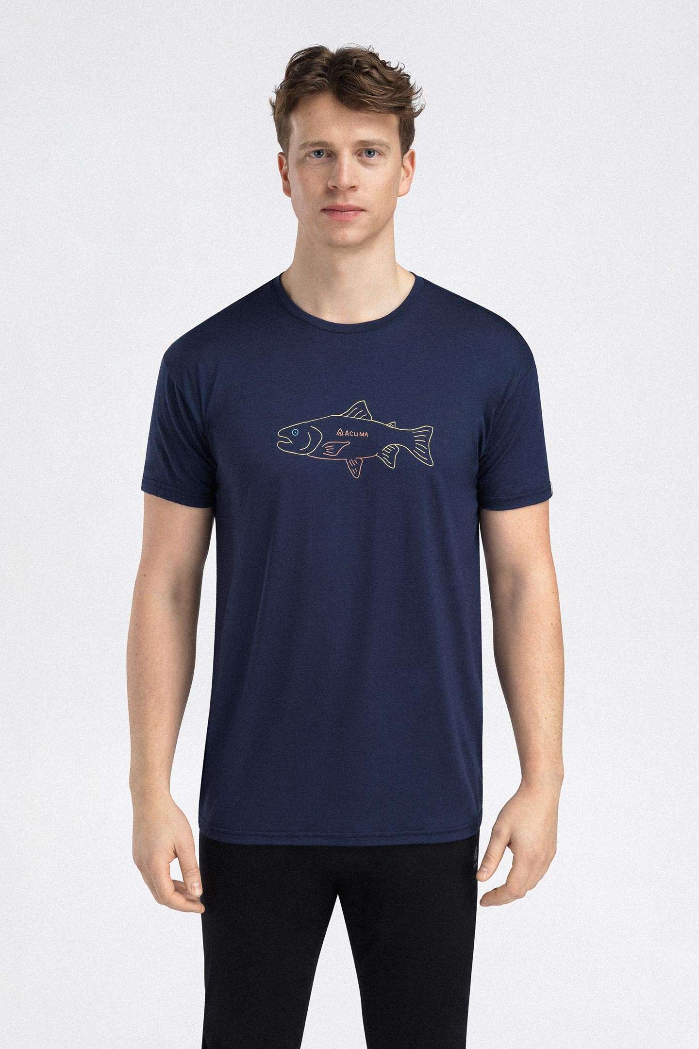 LIGHTWOOL 140 CLASSIC TEE SALMON | フルマークスストア-北欧