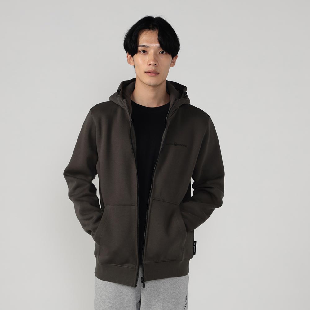 BOWMAN LOGO ZIP HOOD | フルマークスストア-北欧アウトドア用品