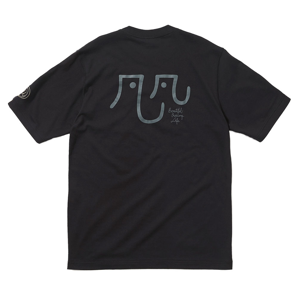 PG BON LOGO TEE LOOPWHEELER