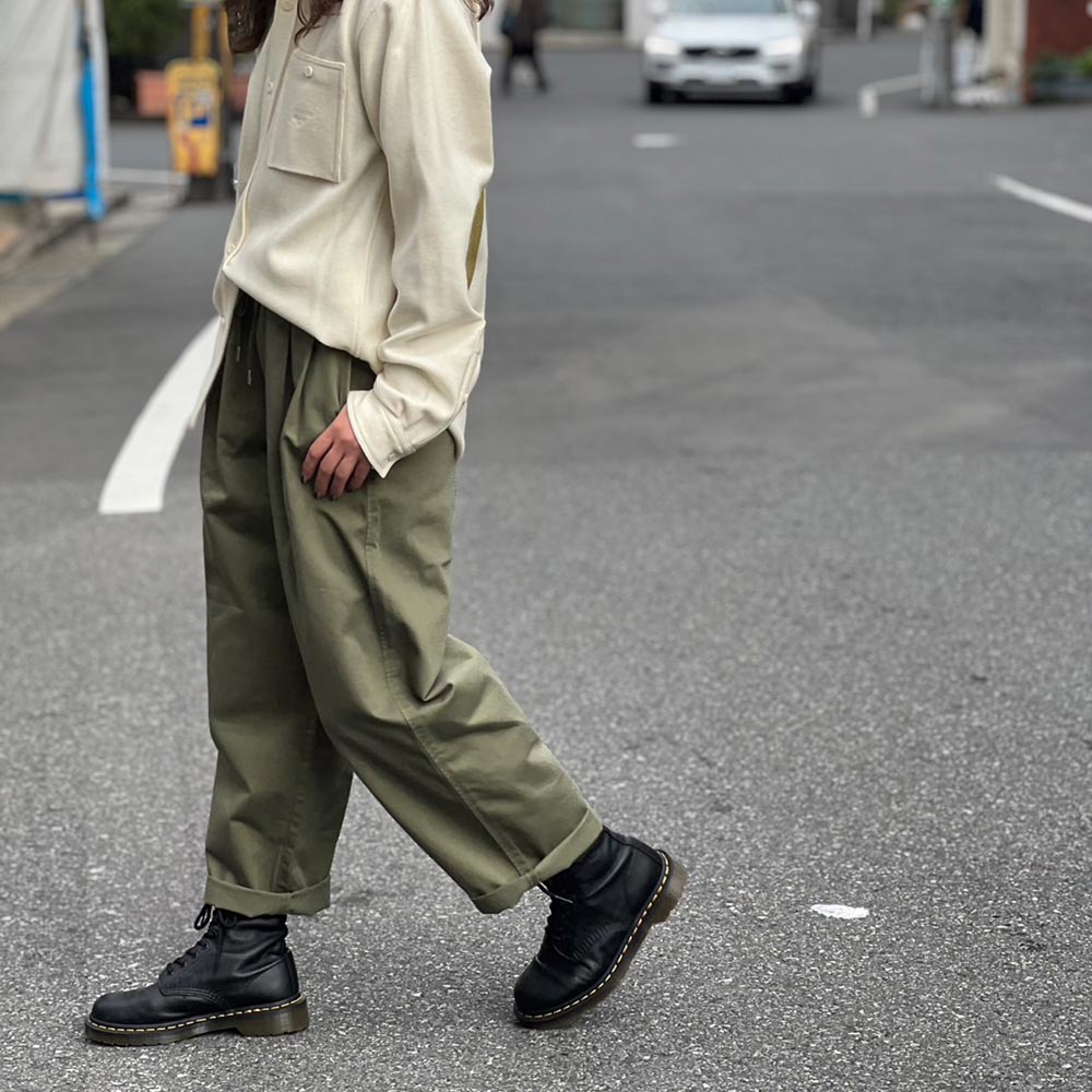 RELAX CHINO WIDE PANTS | フルマークスストア-北欧アウトドア