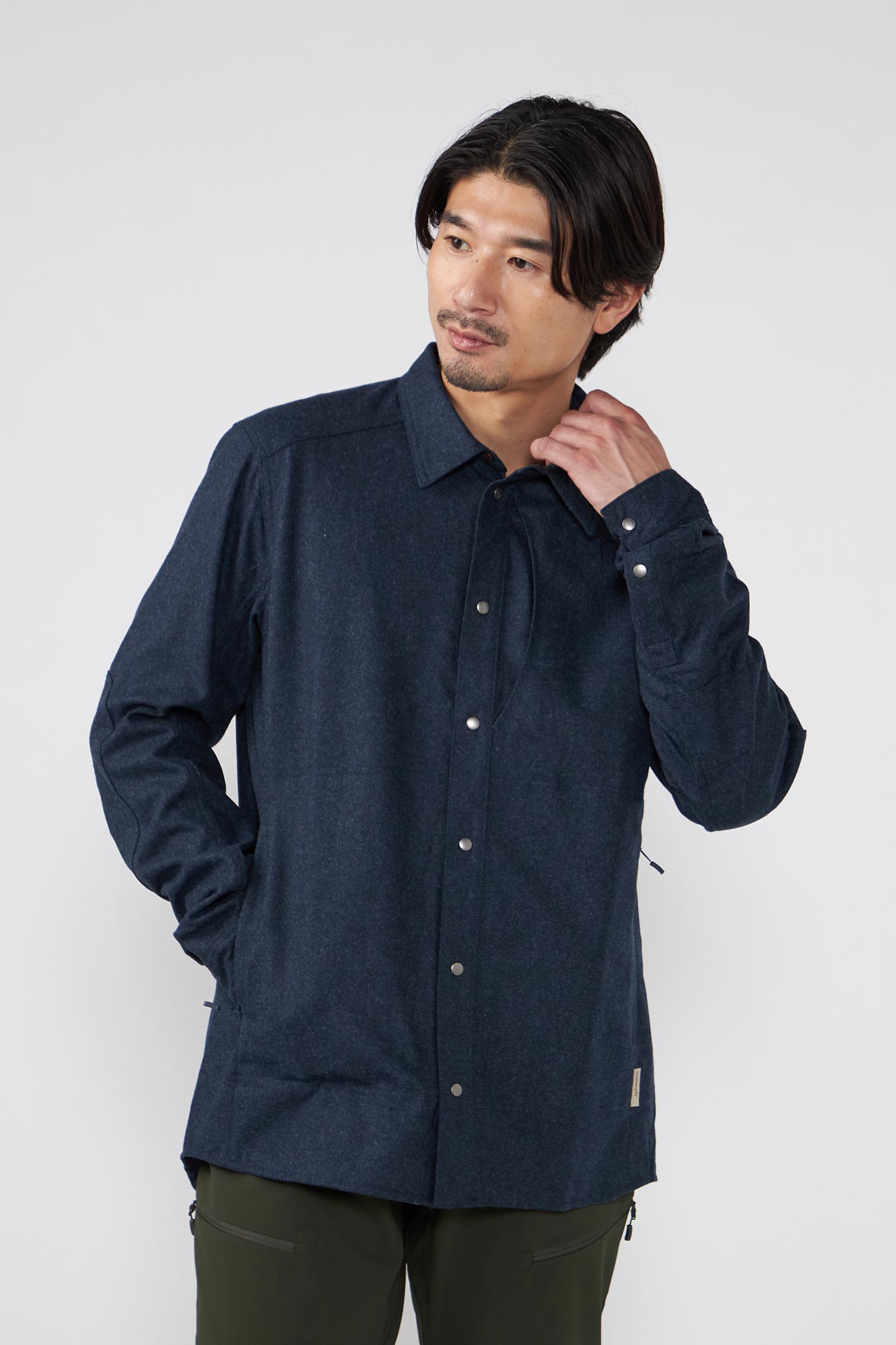 tamok wool plain Shirt (M) | フルマークスストア-北欧アウトドア用品