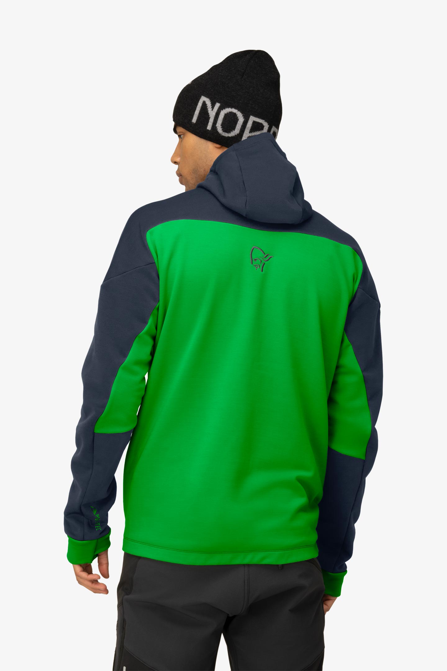 trollveggen Powerstretch Pro Zip Hood (M) | フルマークスストア