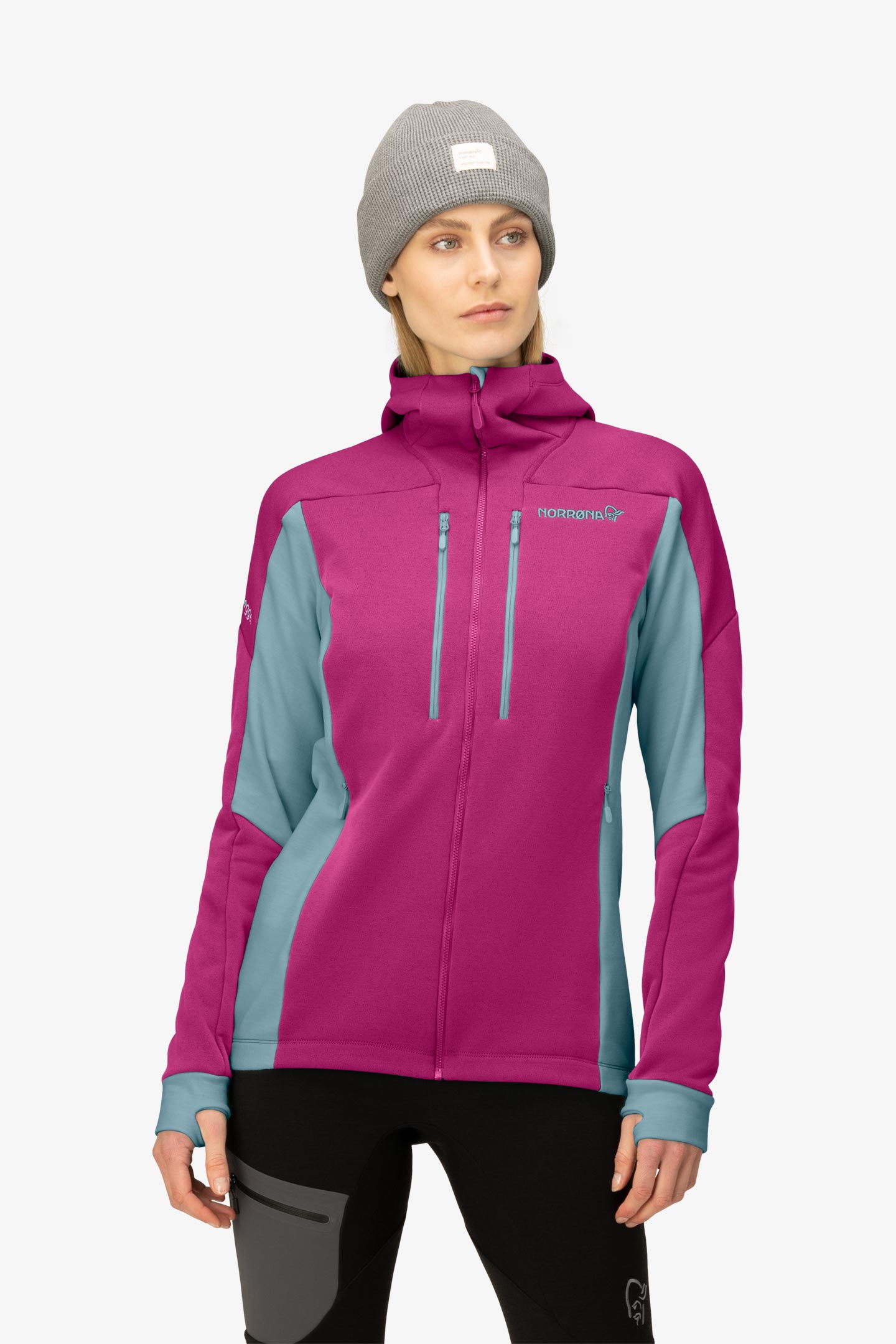 trollveggen Powerstretch Pro Zip Hood (W) | フルマークスストア
